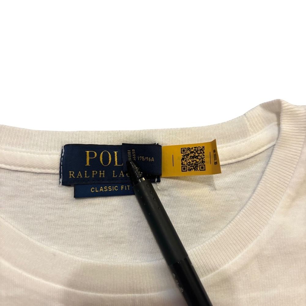 Polo Ralph Lauren Mens Paris Flag Crest Graphic T-Shirt White Classic Fit M - Picture 4 of 9